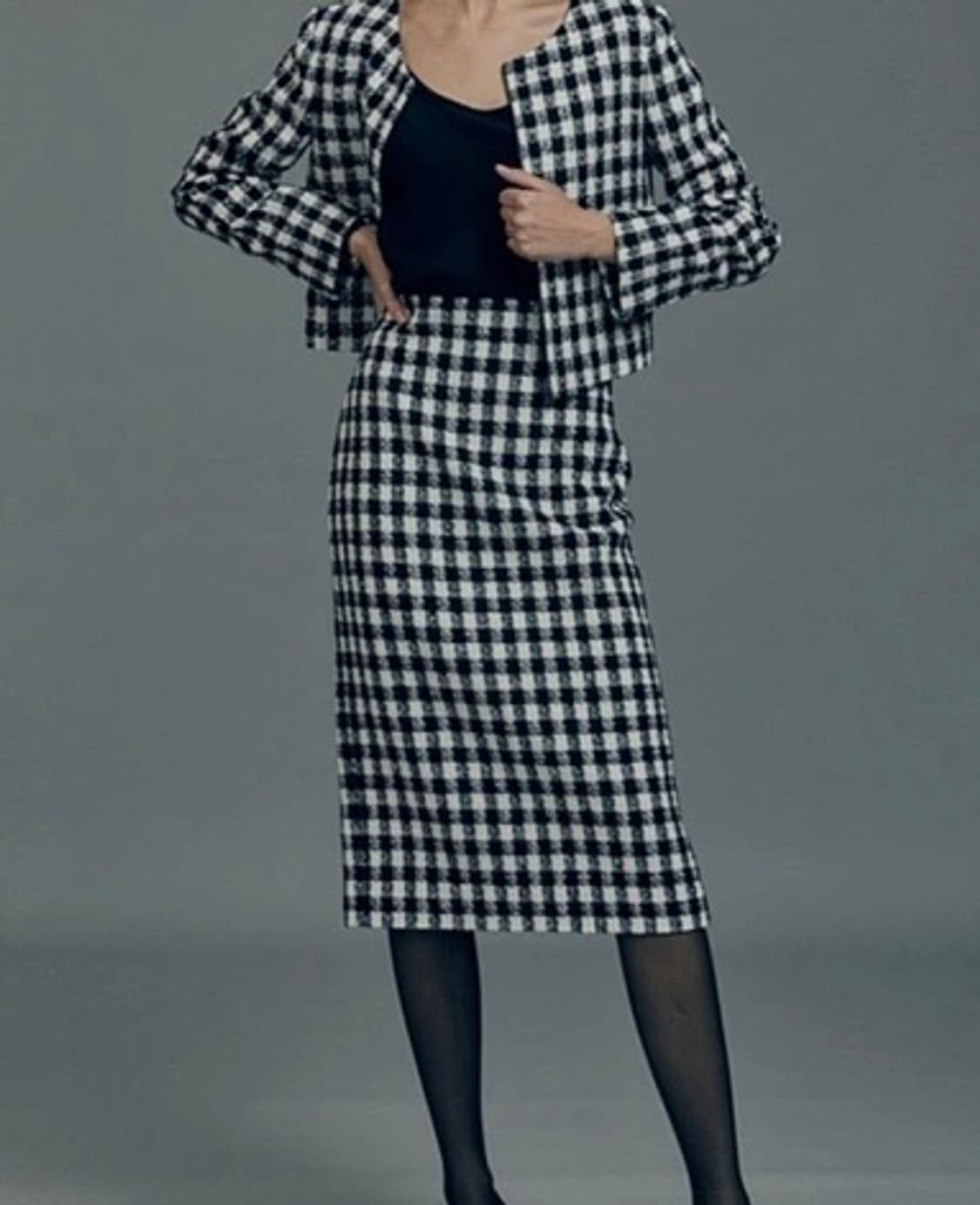 시에 SIE 디아 트위드 스커트  상품이미지1