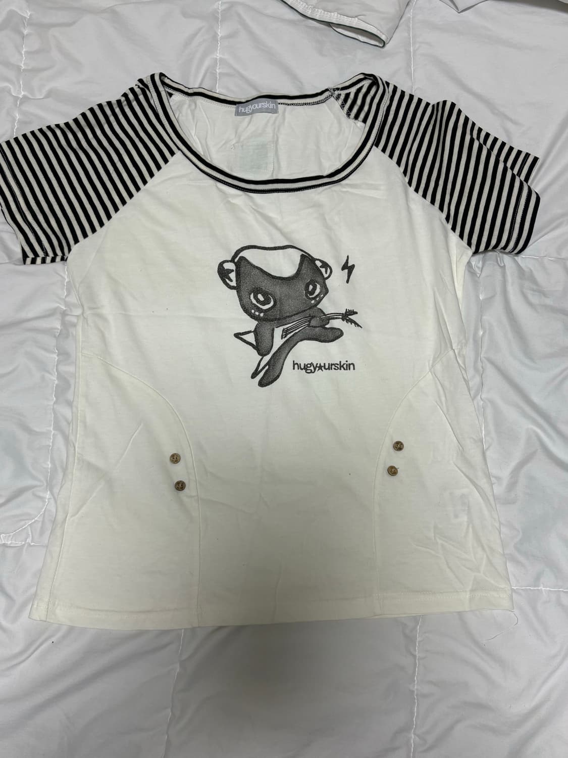 허그유어스킨 락스타 허깅 티셔츠 상품이미지2