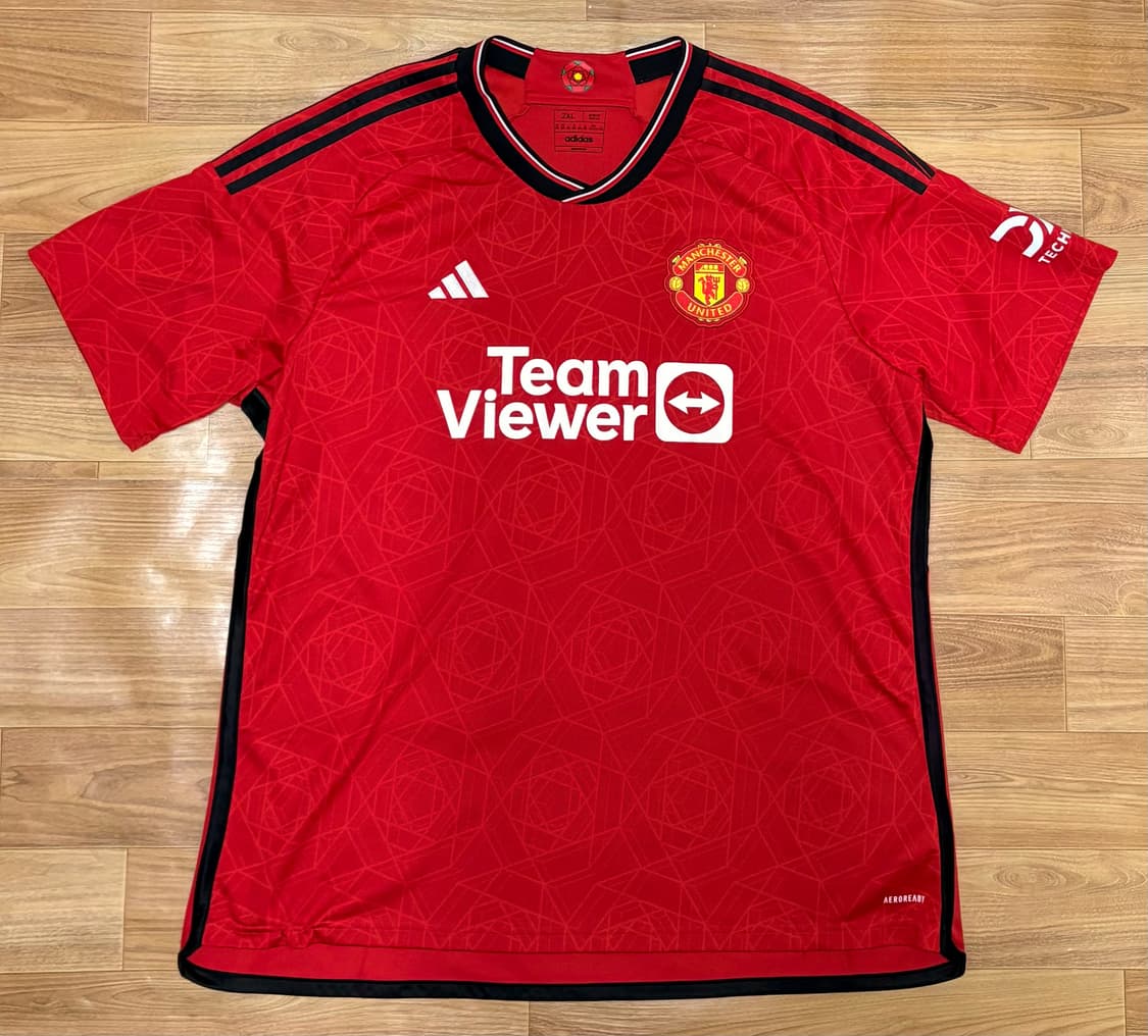 맨유 23/24 홈 노마킹 2XL 상품이미지1