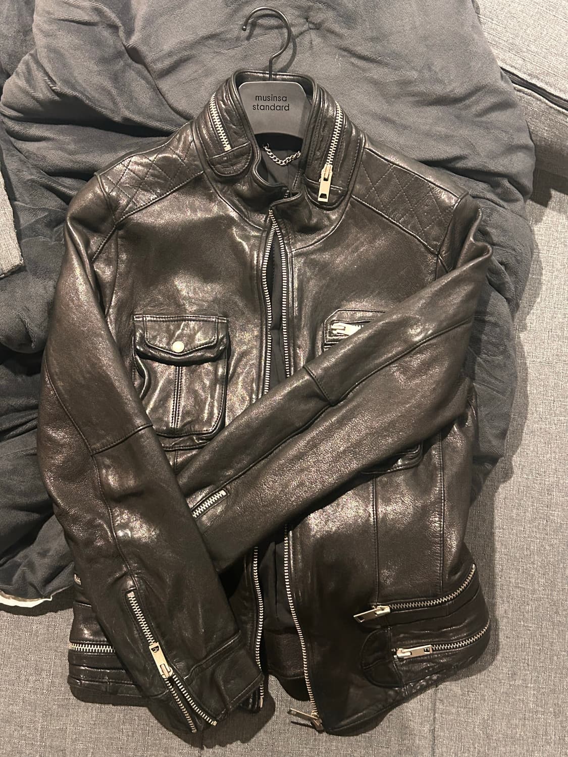 광희시장 램스킨 가죽자켓 상품이미지2