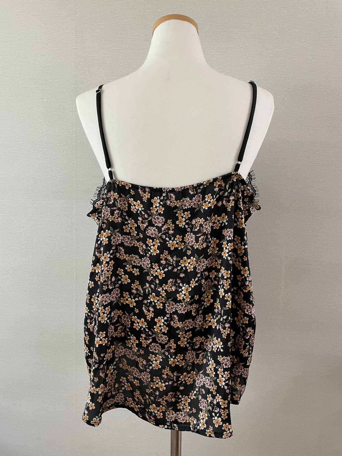 플라워패턴 레이스 나시 상품이미지3