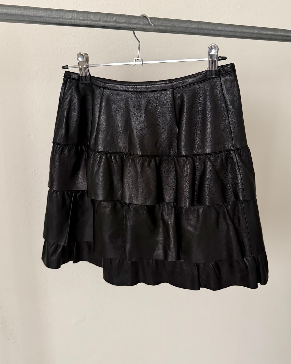 Rebecca taylor 양가죽 스커트 상품이미지4