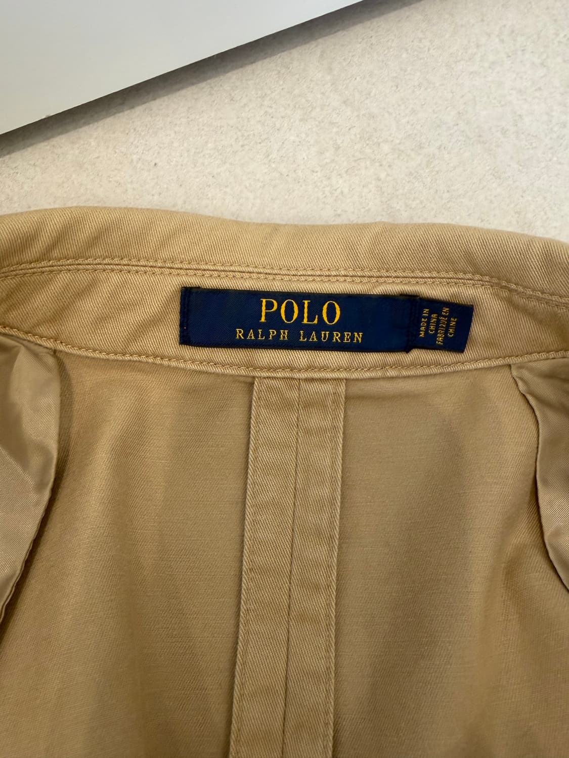 폴로 베이지 치노 자켓 상품이미지4