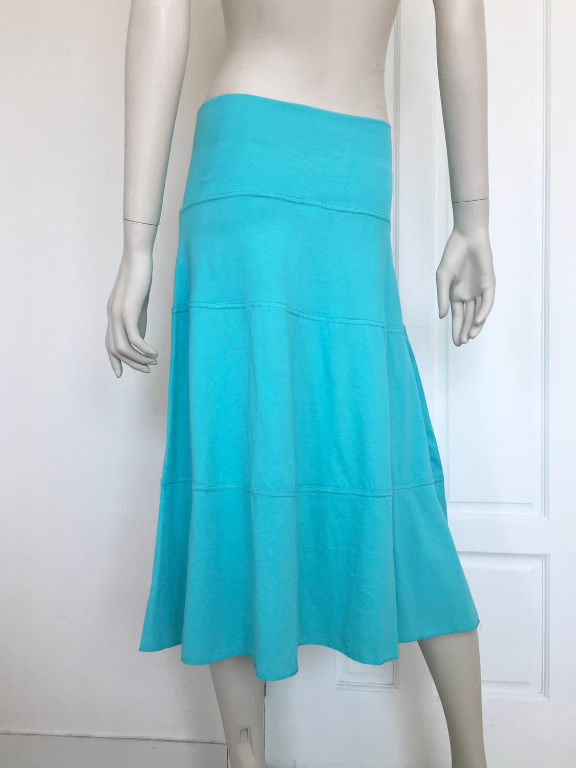 Mint Y2K Tiered Maxi Skirt 상품이미지7