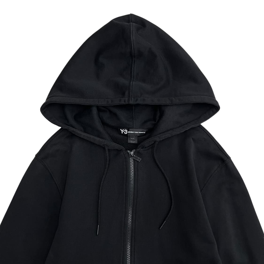Y-3 요지야마모토 블랙 후드집업 M 상품이미지4