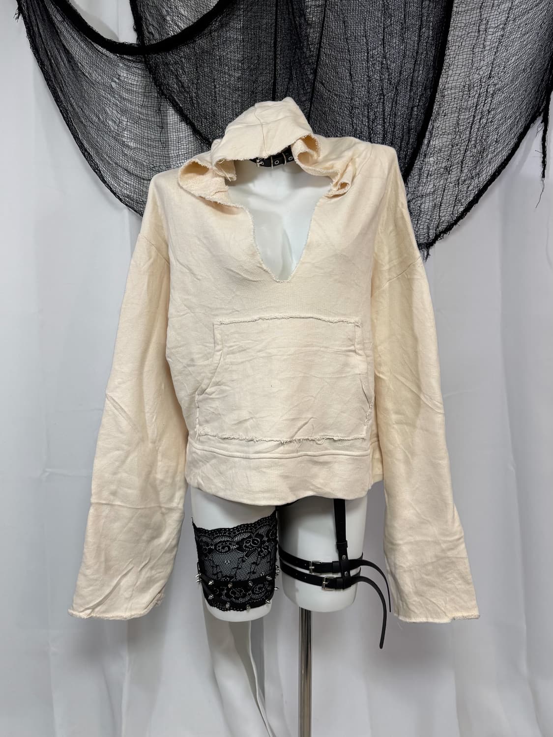 damage hood t-shirt 상품이미지2