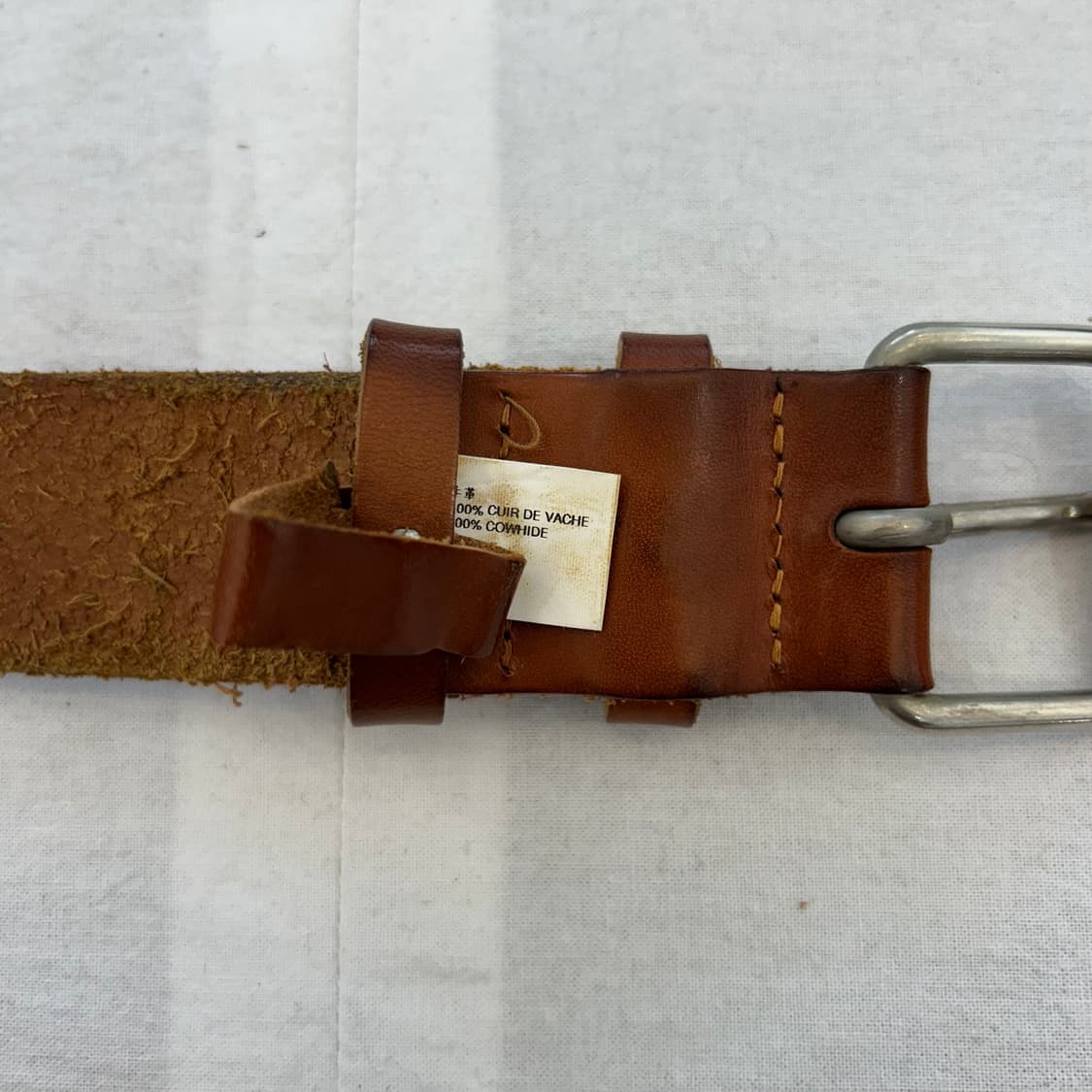꼼 데 가르송 셔츠 레더 벨트 상품이미지4