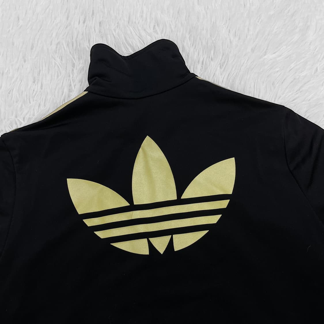 아디다스 파이어버드 트랙탑 져지 블랙 골드 상품이미지4