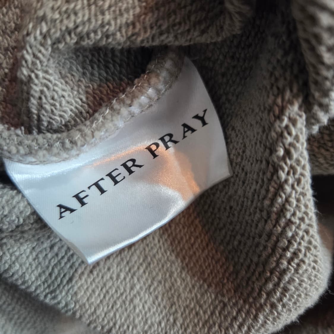 애프터프레이 후드집업L 라이트카키 상품이미지7