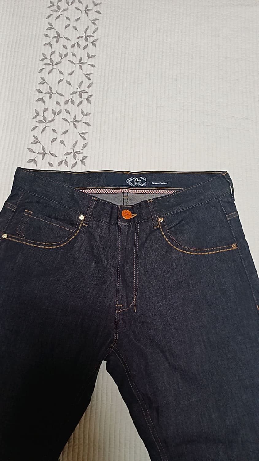 에비수 스판청바지 32인치 기장112 상품이미지2