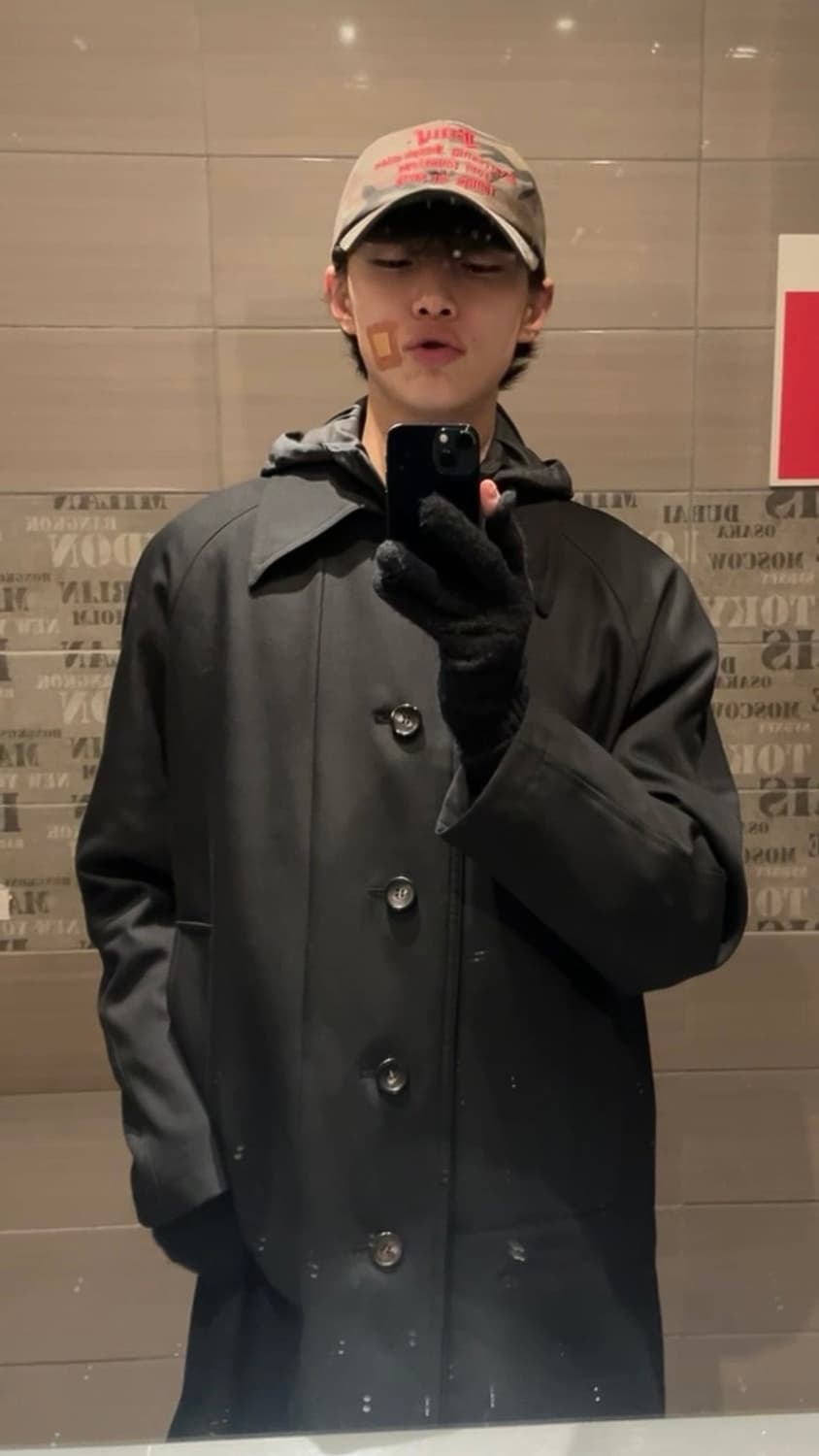 벨리에 발마칸 코트 블랙 L 상품이미지4