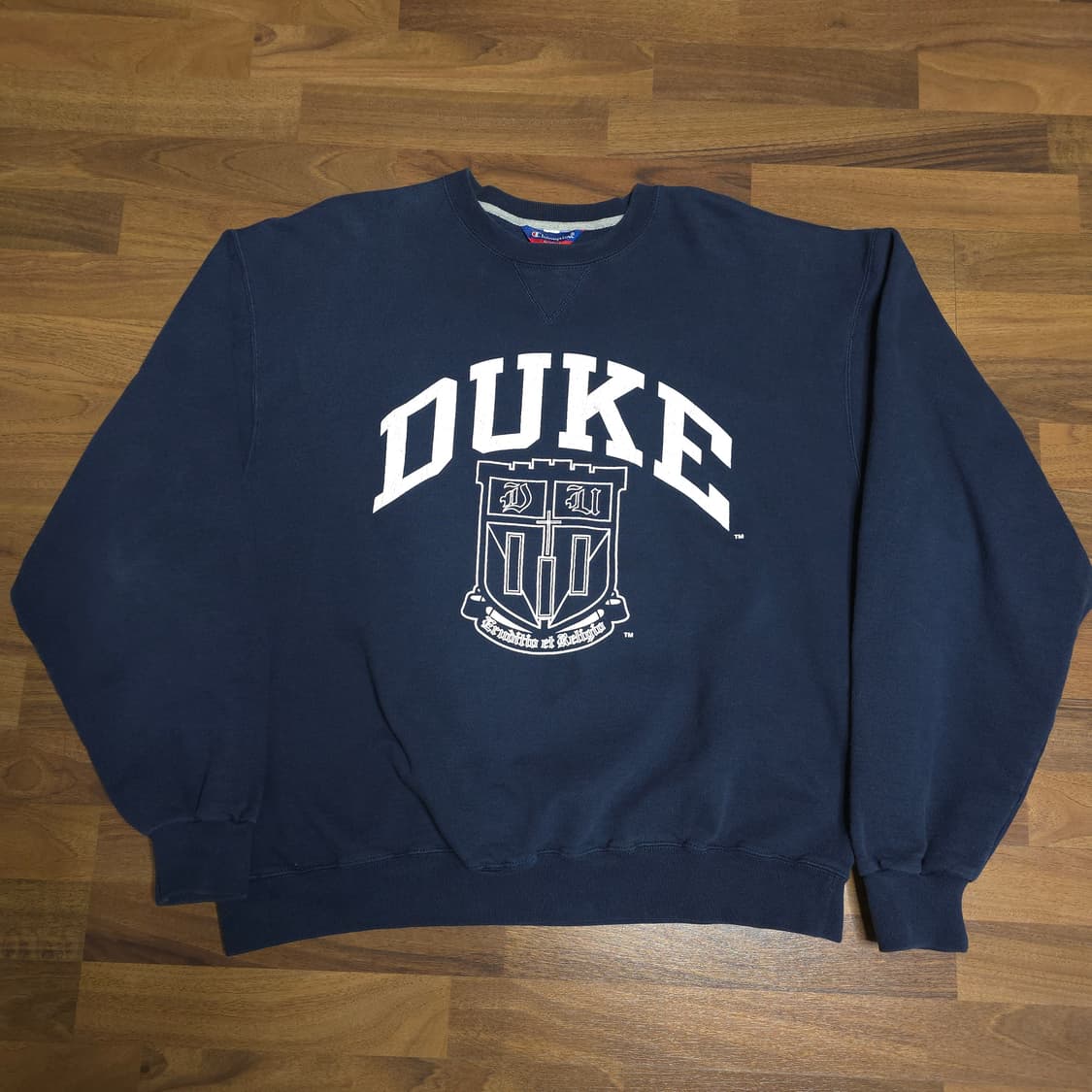 [XL]00s 빈티지 챔피온 스웻셔츠 네이비 상품이미지1