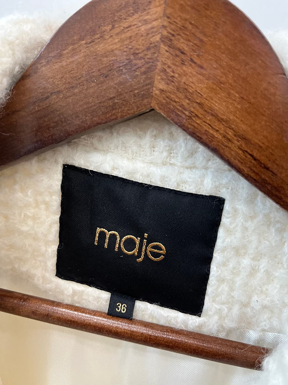 여)  마쥬 벨티드 트위드코트 
 상품이미지3