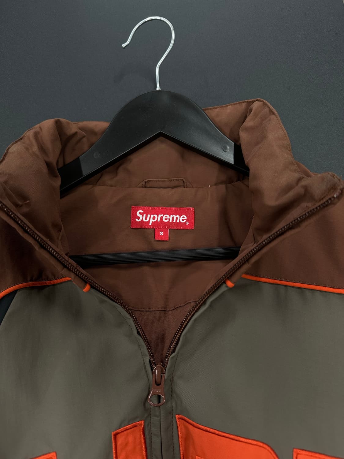 슈프림 21FW S 패널드 트랙자켓 브라운  상품이미지9