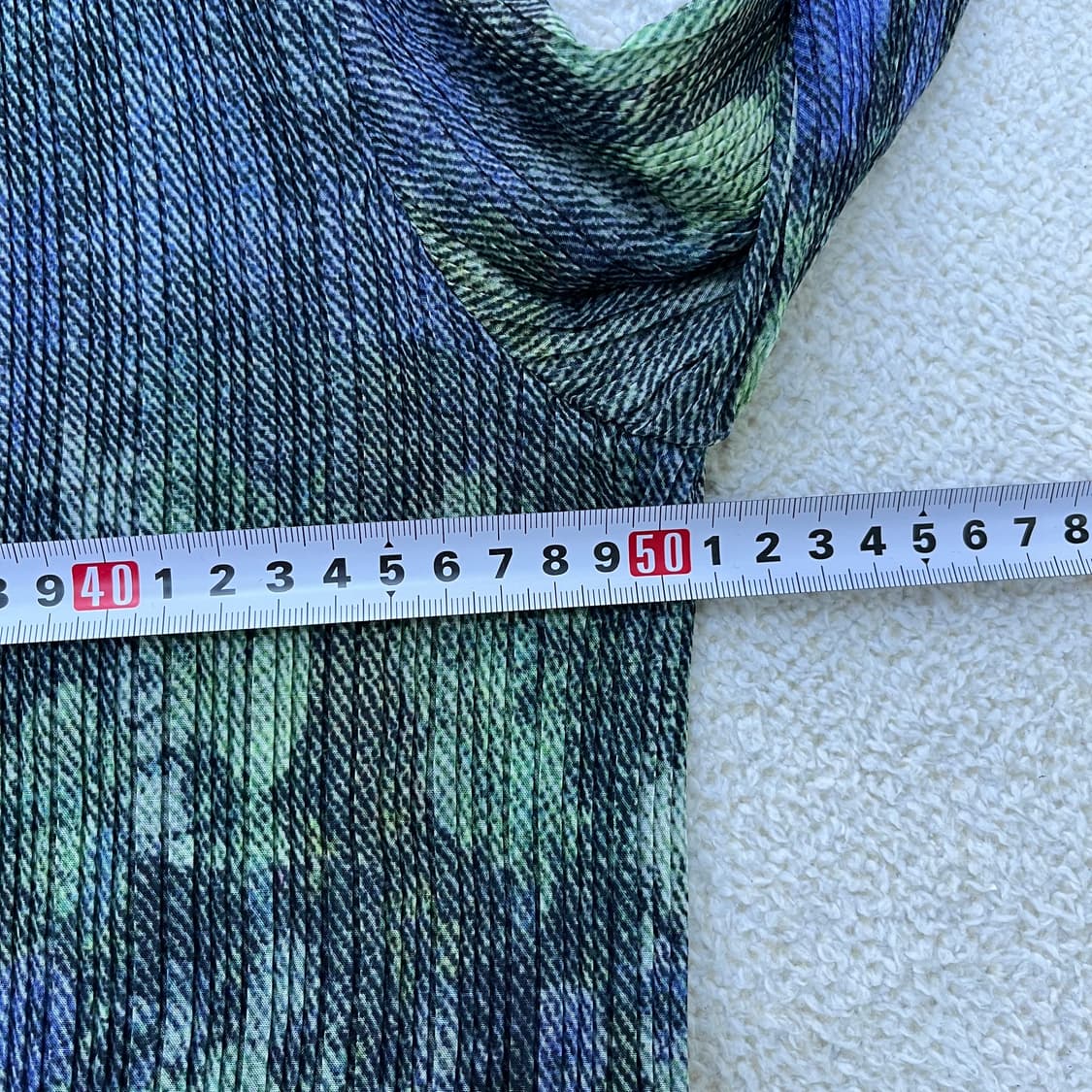 110 크로커다일 여성 플리츠 티셔츠 0401M 상품이미지6