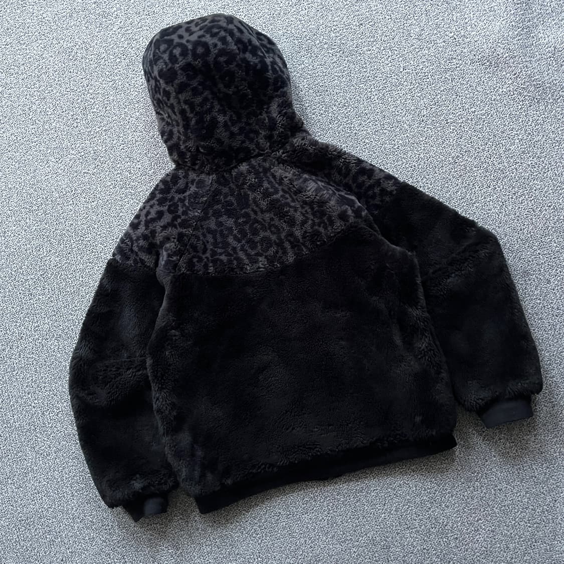 나이키 셰르파 레오파드 후리스 후드집업 상품이미지5