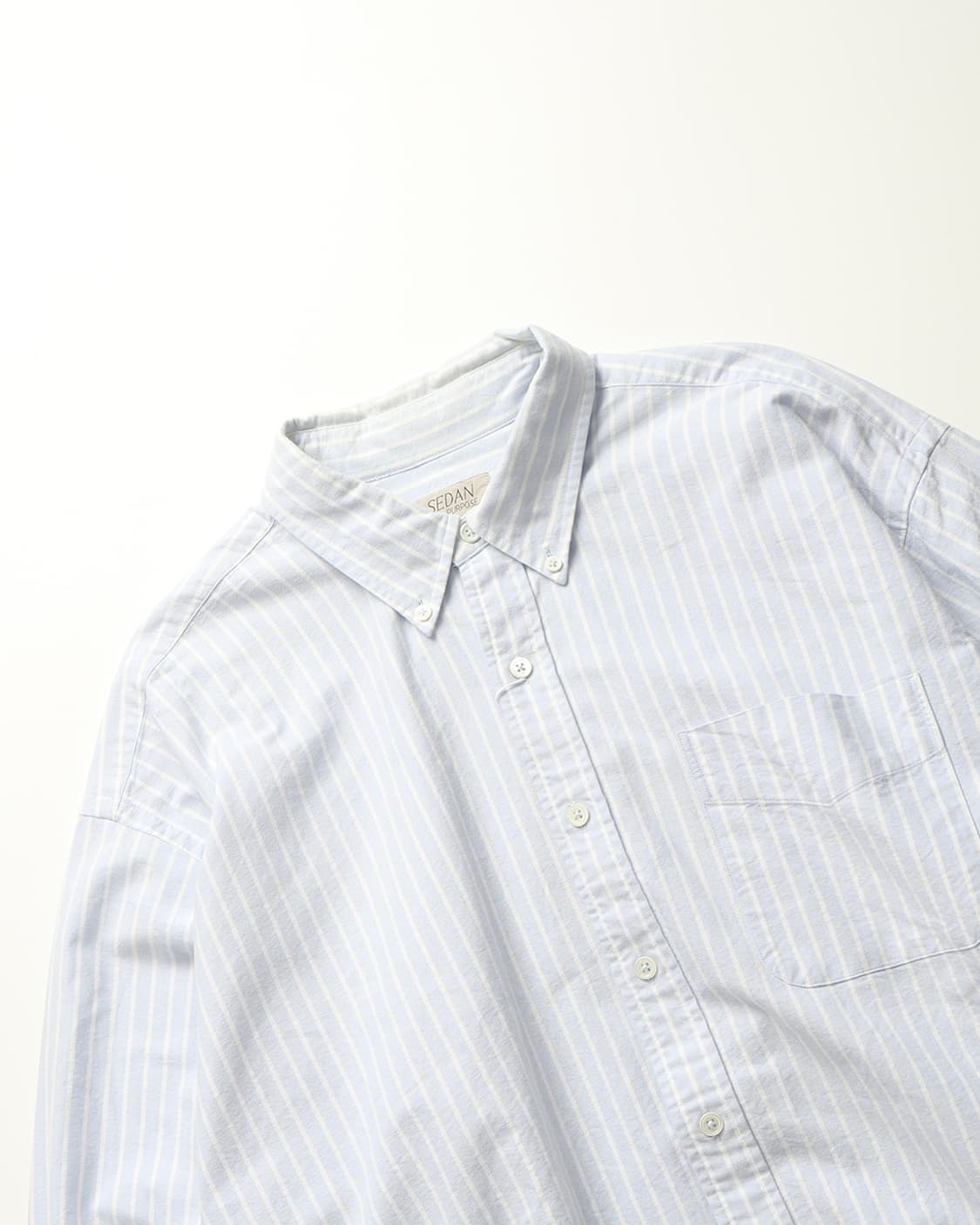 SEDAN ALL-PURPOSE Oxford Stripe BD Shirt 상품이미지4