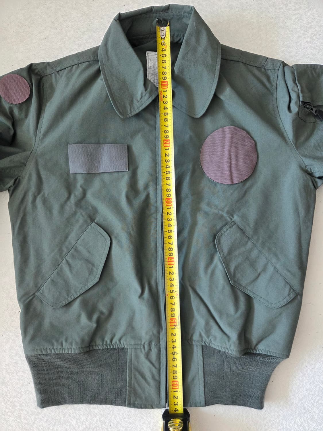 조종사용 비행점퍼 (데드스탁)  밀리터리 빈티지 항공잠바 상품이미지7