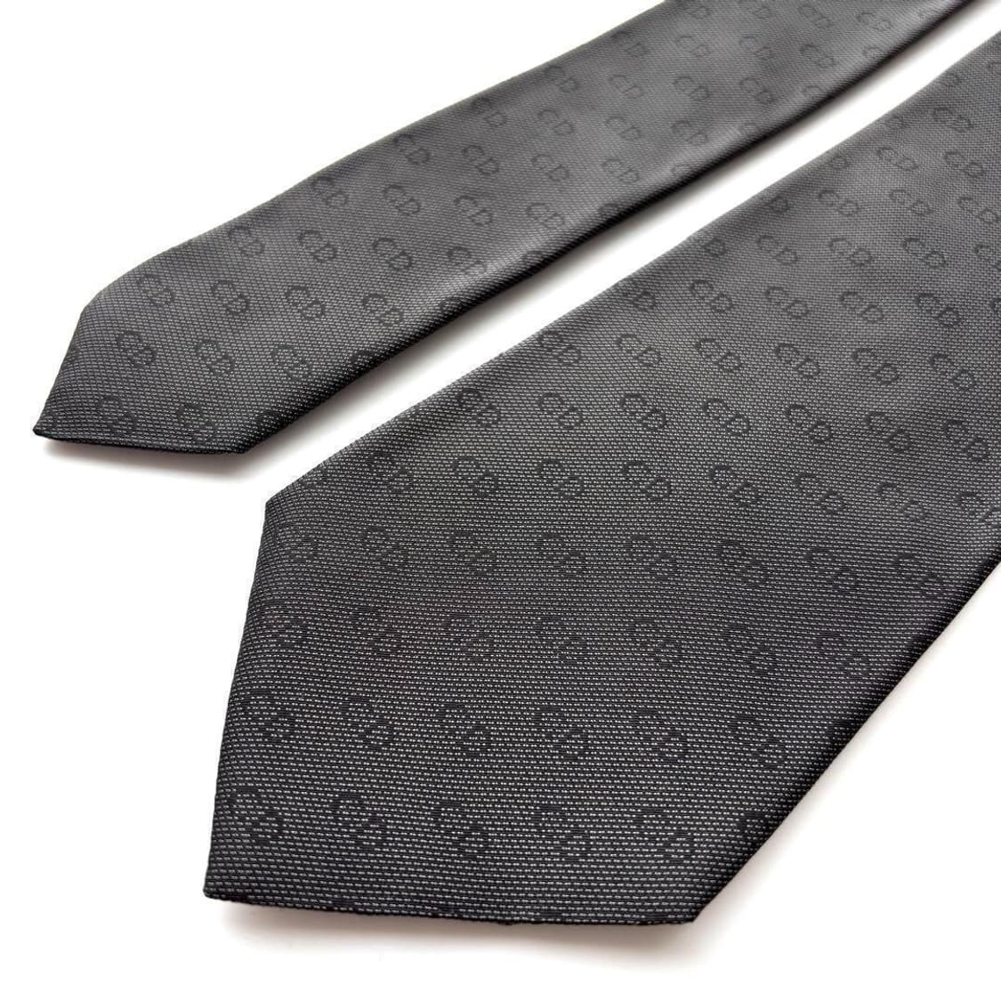 디올옴므 CD로고 패턴 실크 넥타이 상품이미지3