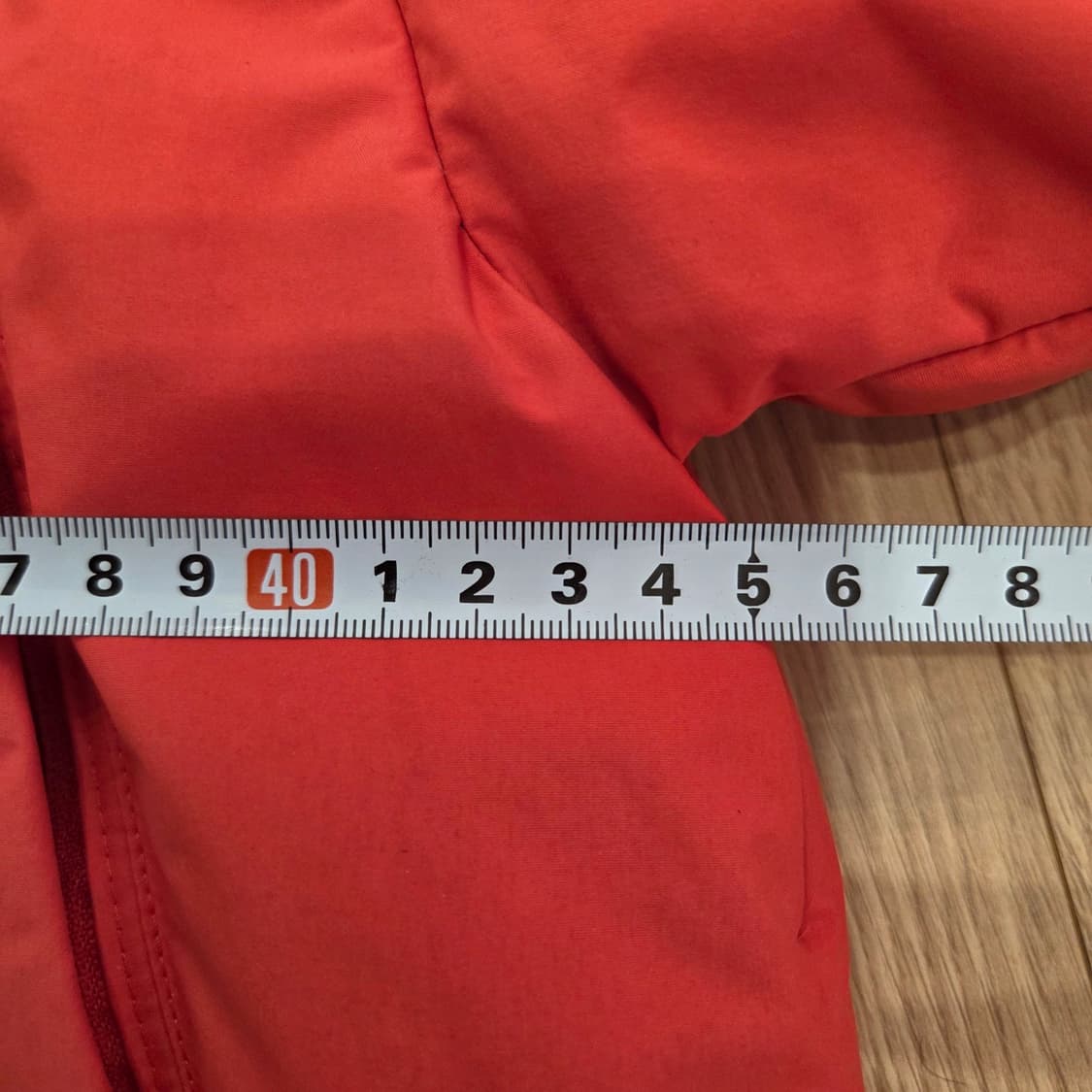 노스페이스 키즈 오렌지 패딩 140 상품이미지9