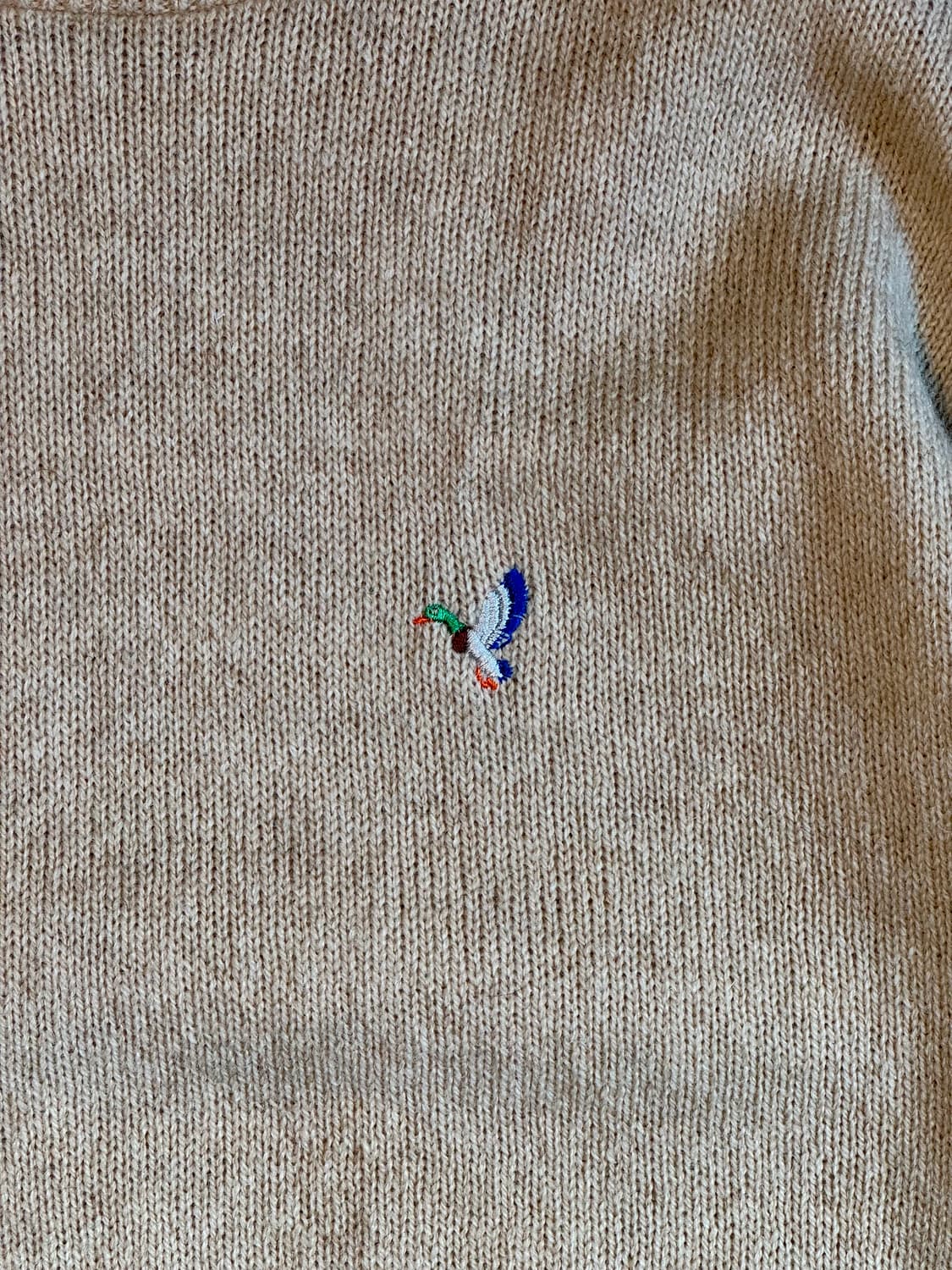 빈티지 Flying Sportsman 크루넥 울 스웨터 USA Made 상품이미지2