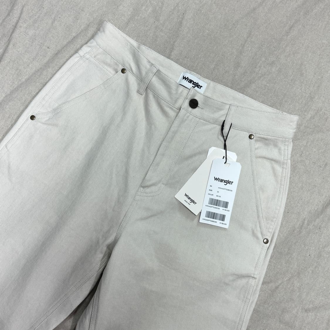 랭글러 크림 플레어 부츠컷 팬츠 30 상품이미지4