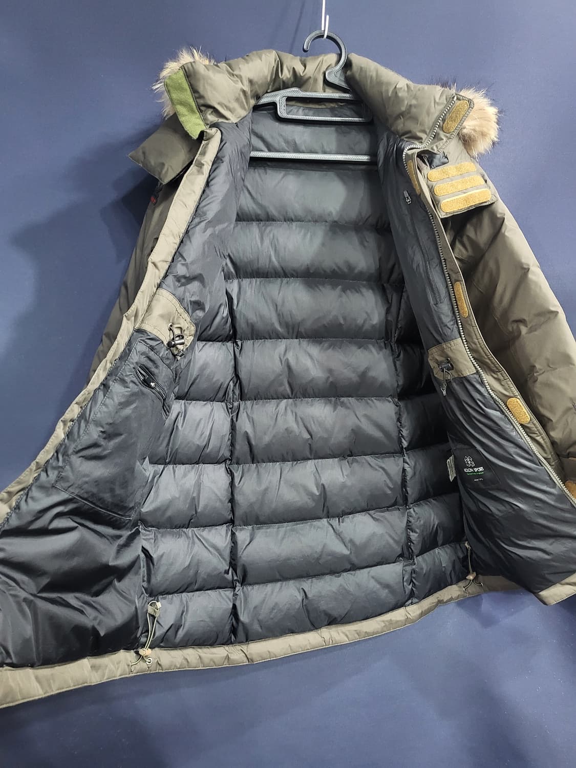 코오롱스포츠 윈드스토퍼 구스다운800필 상품이미지6