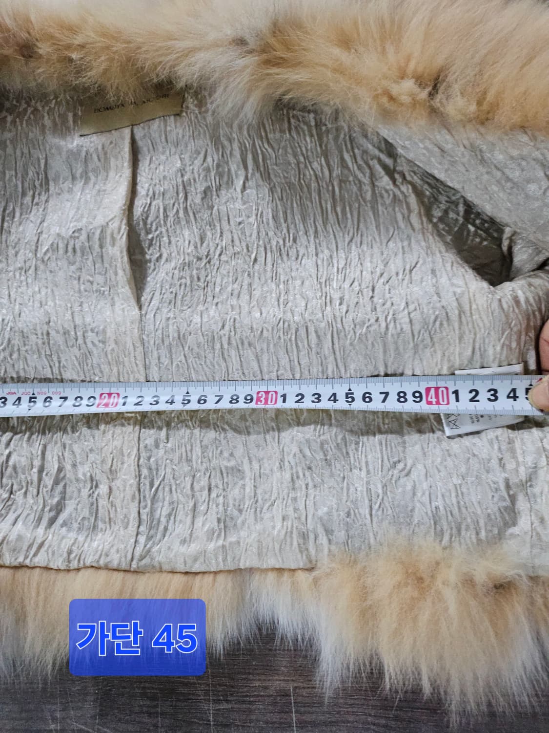 봄빅스엠무어 리얼폭스 퍼 숏 코트 66 상품이미지8