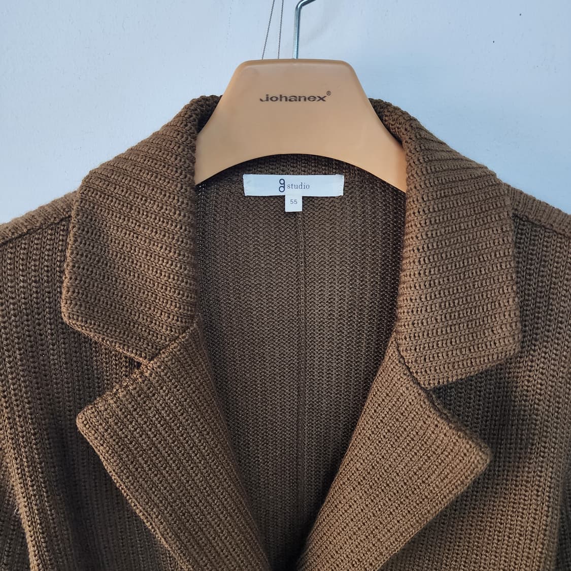 g스튜디오 브라운 니트 자켓 상품이미지2
