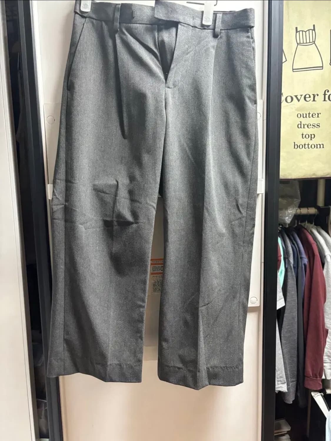 [28, 수선] 무신사 스탠다드 와이드 히든 미디엄 그레이 상품이미지2