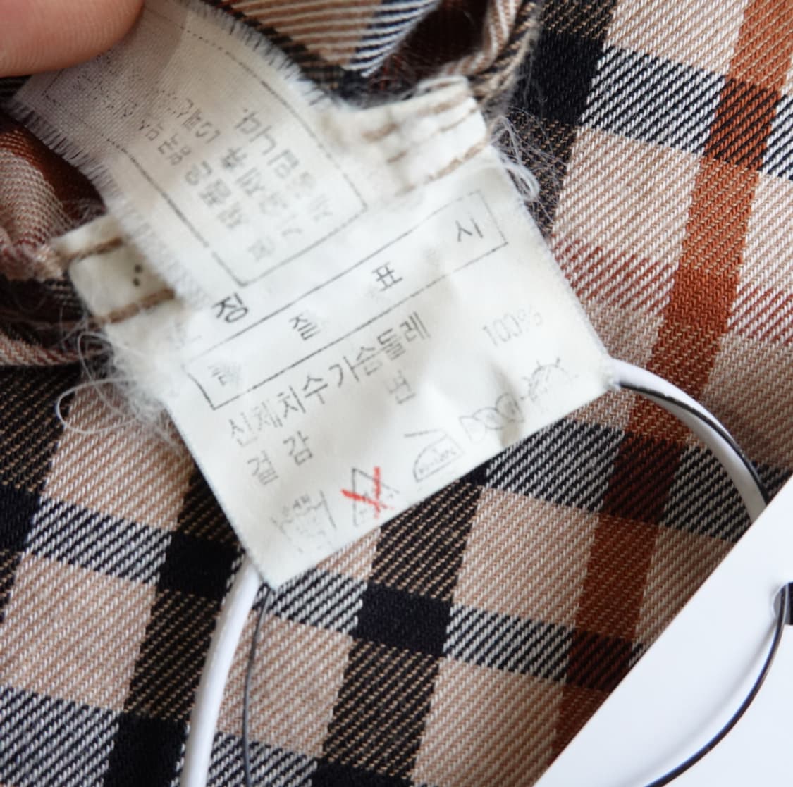 닥스 DAKS 클래식 체크 셔츠 1930 상품이미지8