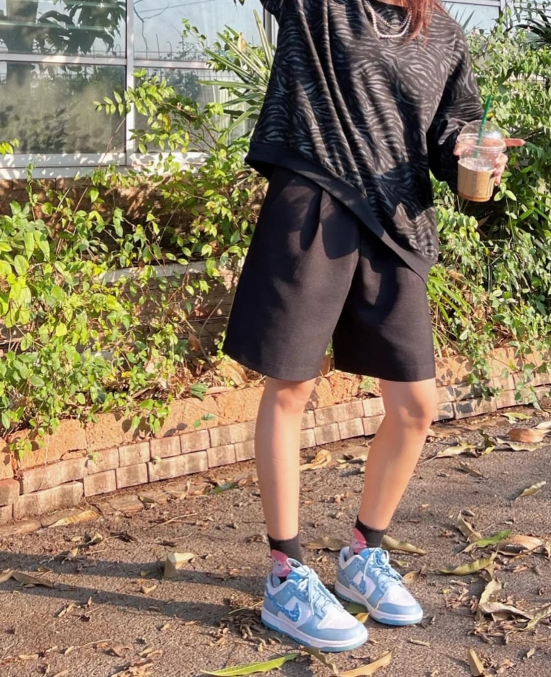 [235]나이키 덩크 로우 에센셜 블루 페이즐리 상품이미지5