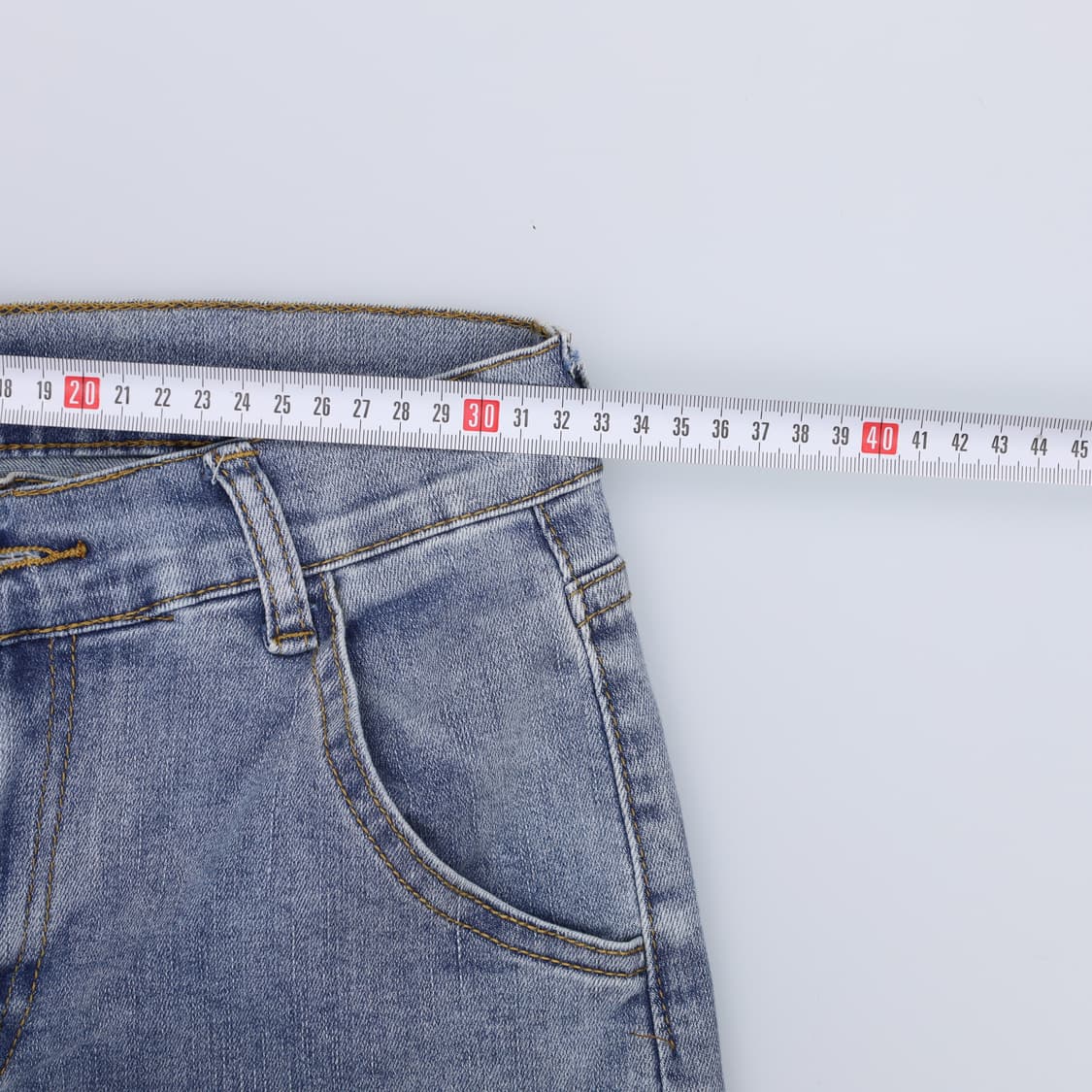 S 빈티지 여성 데님 반바지 0430H 상품이미지5