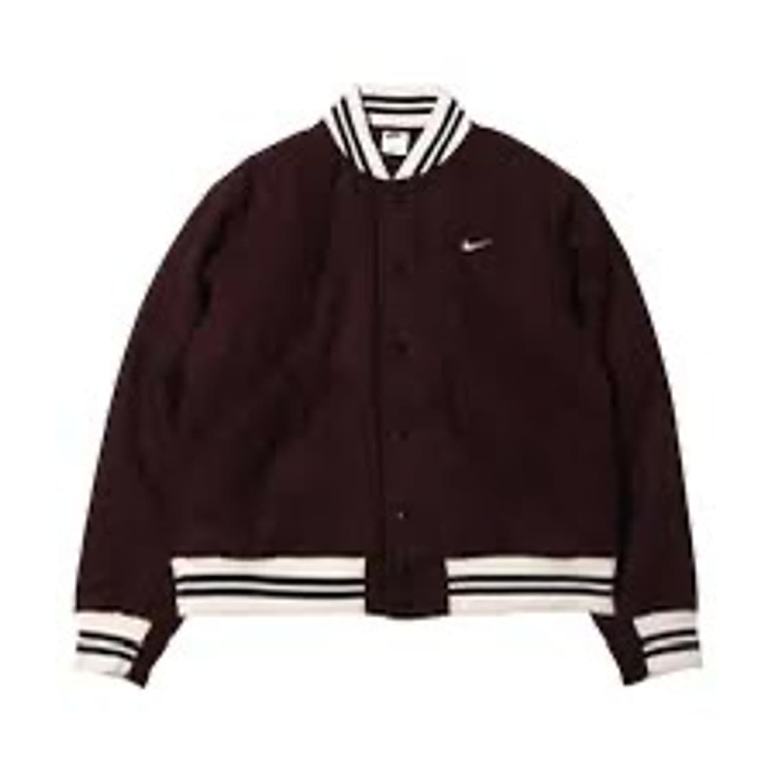 나이키 NSW 어센틱 바시티 자켓 - 브라운 상품이미지1