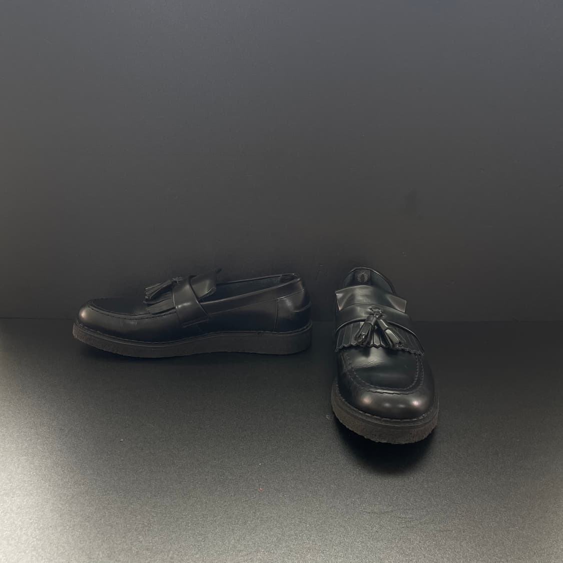 [43] 조지콕스X프레드페리 레더 테슬 로퍼 상품이미지4