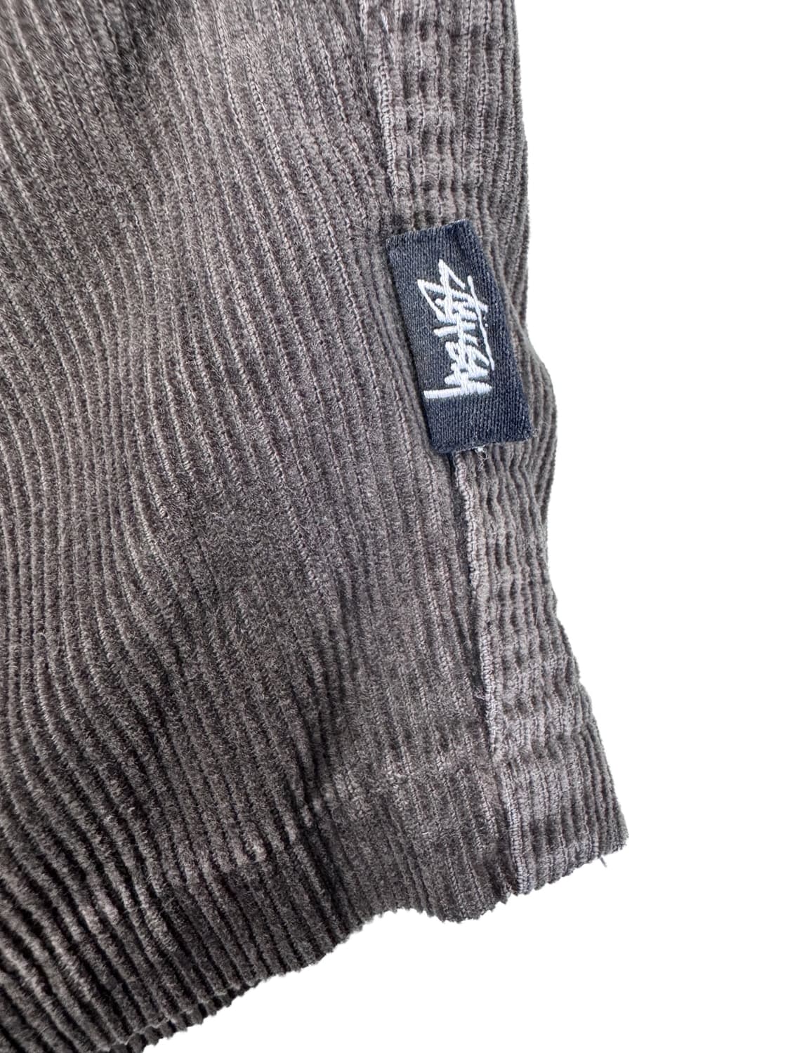 빈티지 00s 스투시 STUSSY 재팬 코듀로이 비치 쇼츠 차콜 L 상품이미지4