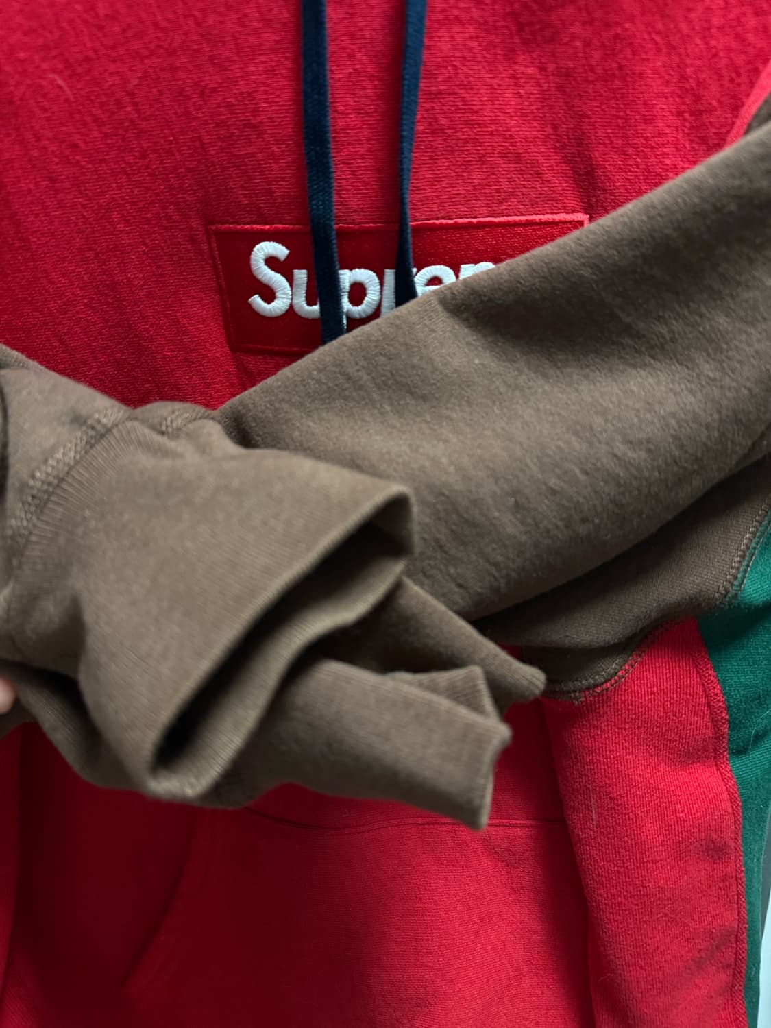 슈프림 멀티컬러 박스 로고 후드티 M 상품이미지3