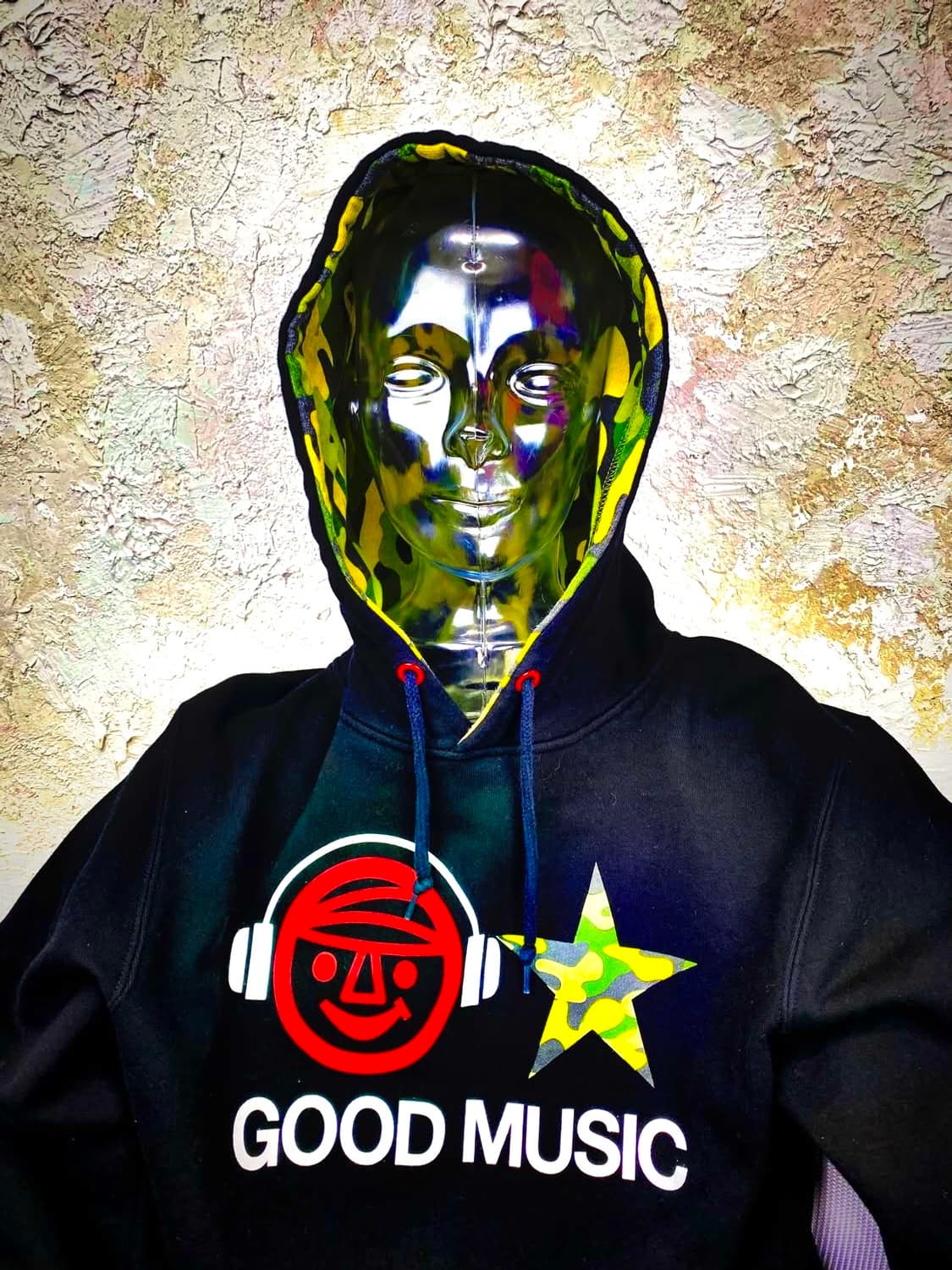 LAUNDRY “Good Music” 헤드폰 풀오버 스웻 후드 티셔츠 상품이미지2