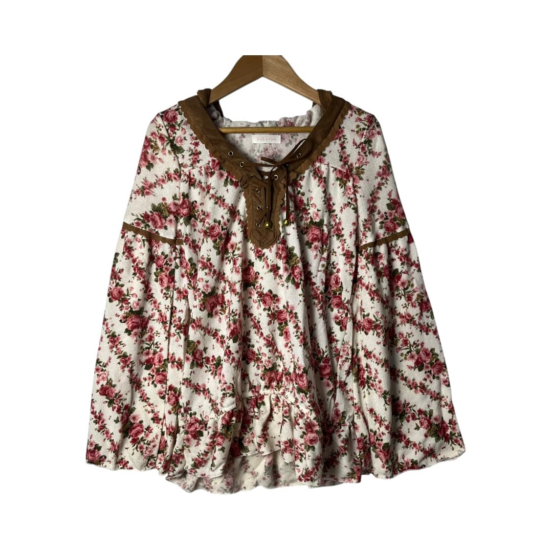 [LIZ LISA] 리즈리사 히메갸루 플로럴 블라우스 상품이미지1