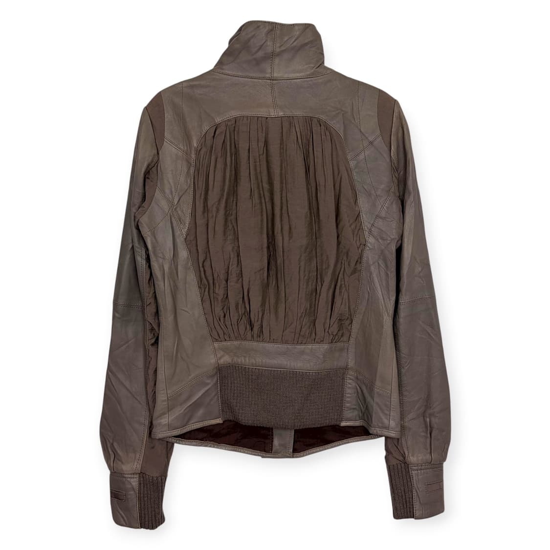 Le ciel bleu 패턴 가죽 자켓 상품이미지9