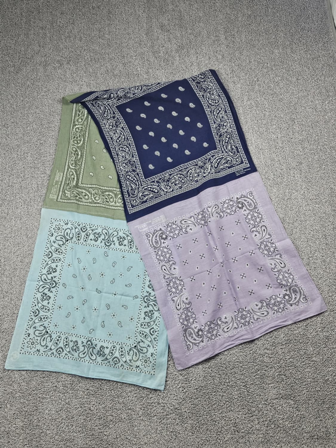 U.S.A 반다나 리워크 커스텀 스카프 머플러 / 10419 상품이미지3