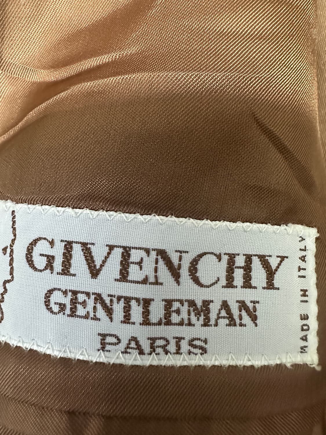 지방시 90s 싱글 브라운 블레이저 상품이미지4