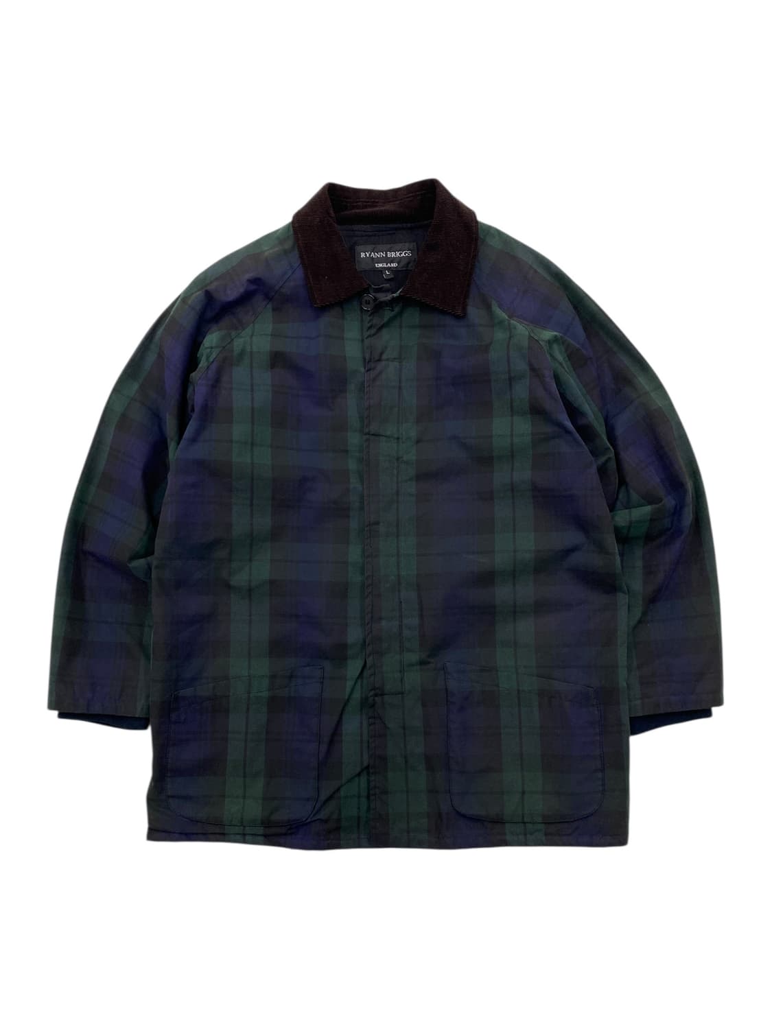 Ryann Briggs 블랙 와치 왁스 자켓 상품이미지1