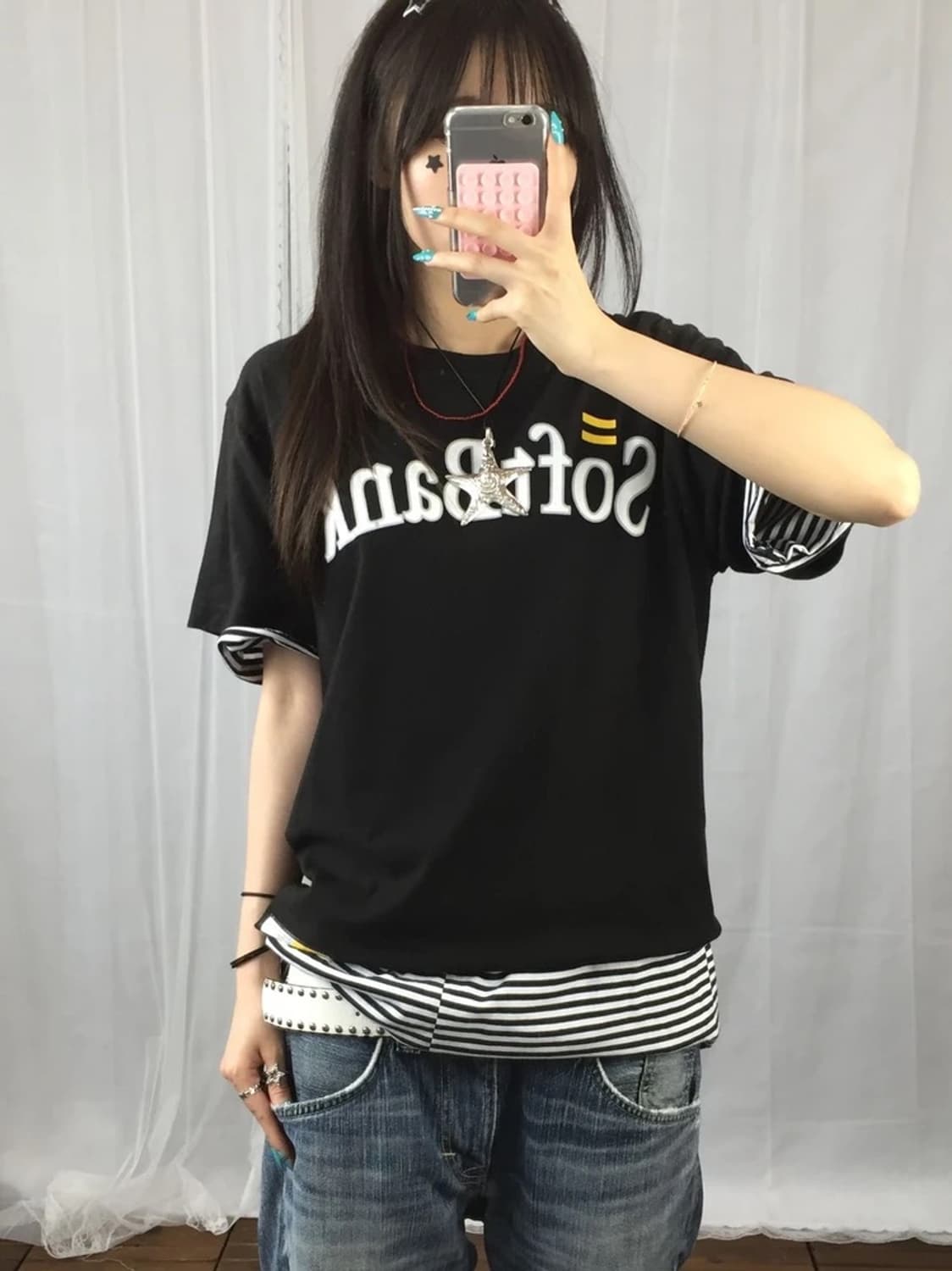 Majestic SoftBank Hawks Logo Tee 상품이미지3
