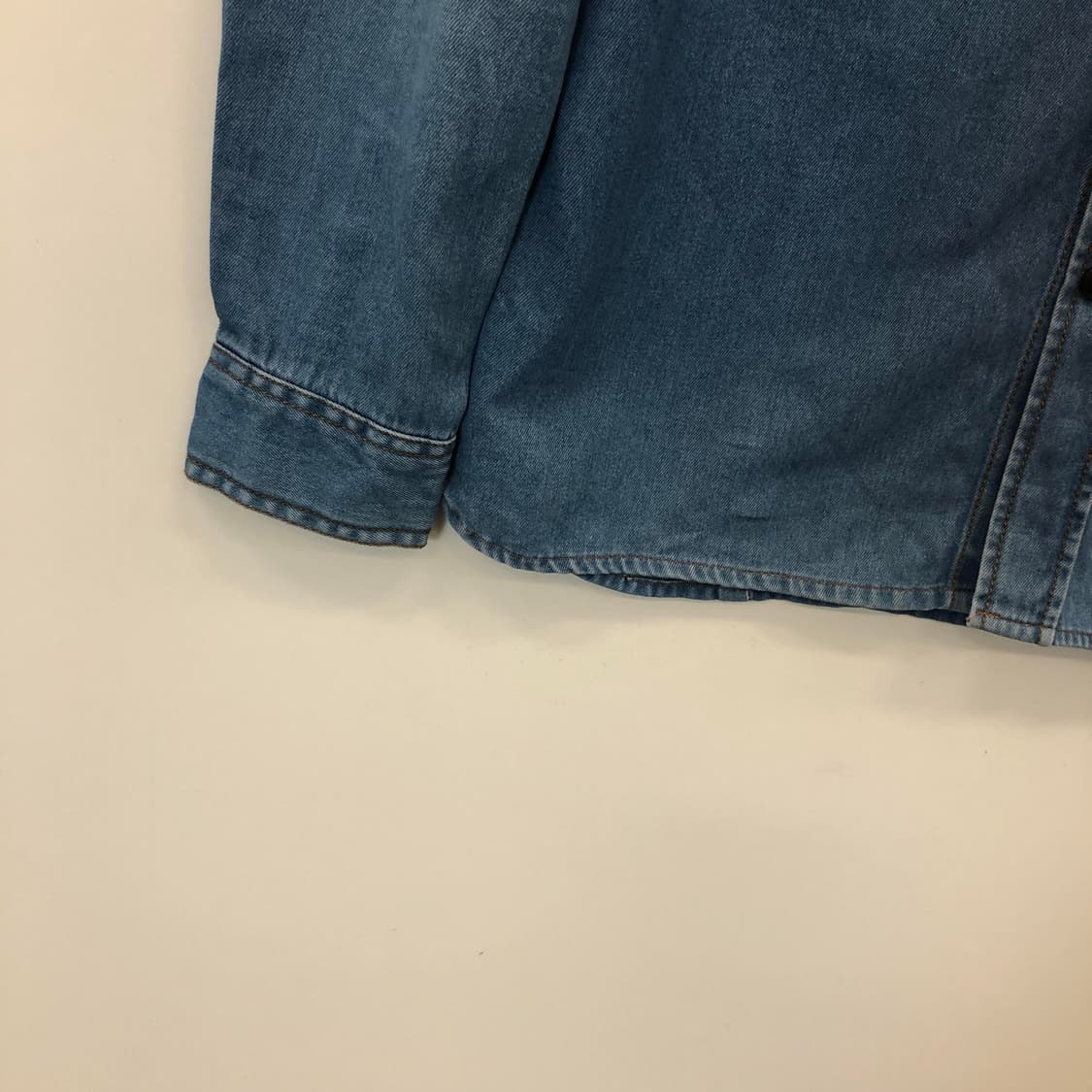 라코스테 크록패치 웨스턴 데님셔츠 90 상품이미지3