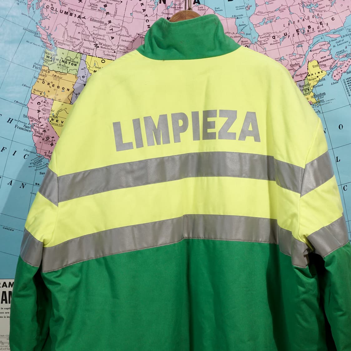 스페인 Limpieza 환경미화원 유니폼 자켓 상품이미지5
