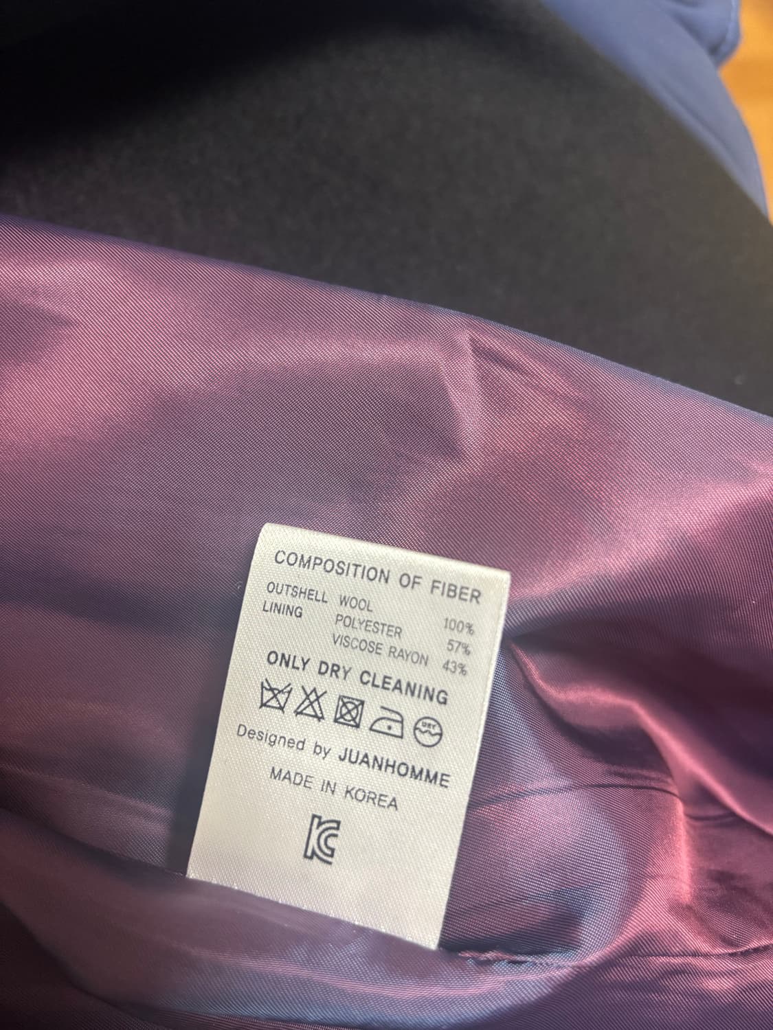 주앙 옴므 롱코트 L 사이즈 판매합니다. 상품이미지7