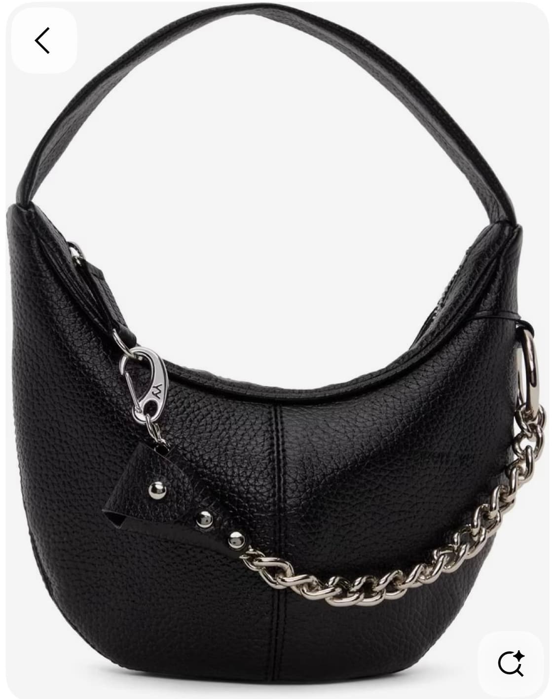 오픈와이와이 미니 호보백 블랙  상품이미지2