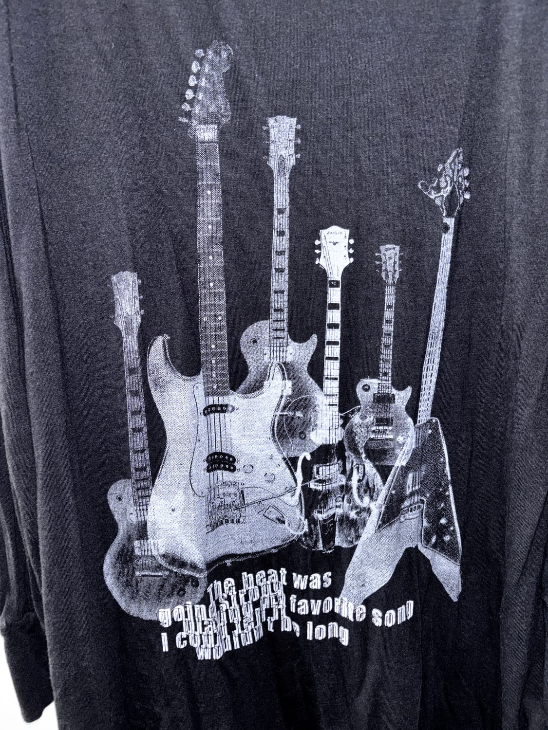 Sowrdfish guitar printing long-sleeve 상품이미지3