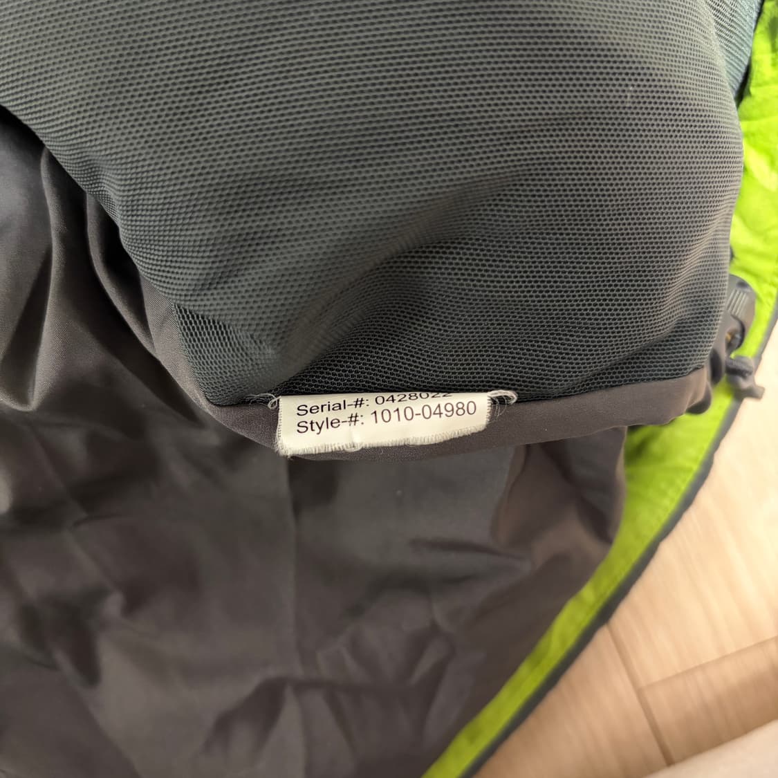 마무트 그린 800필 구스다운 패딩 상품이미지5